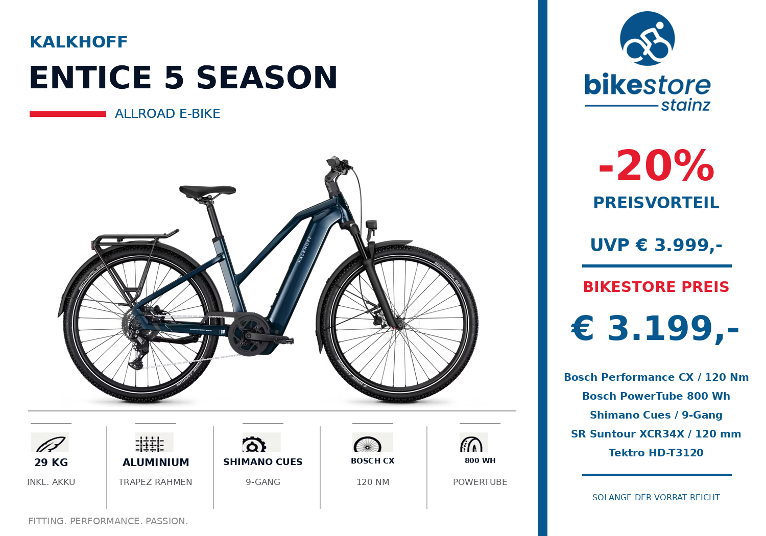 KALKHOFF ENTICE 5 SEASON