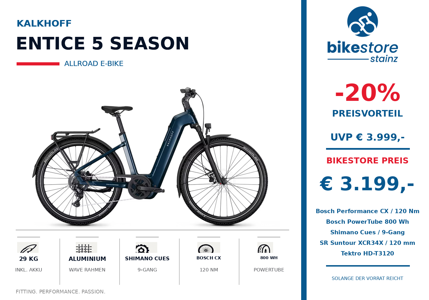 KALKHOFF ENTICE 5 SEASON
