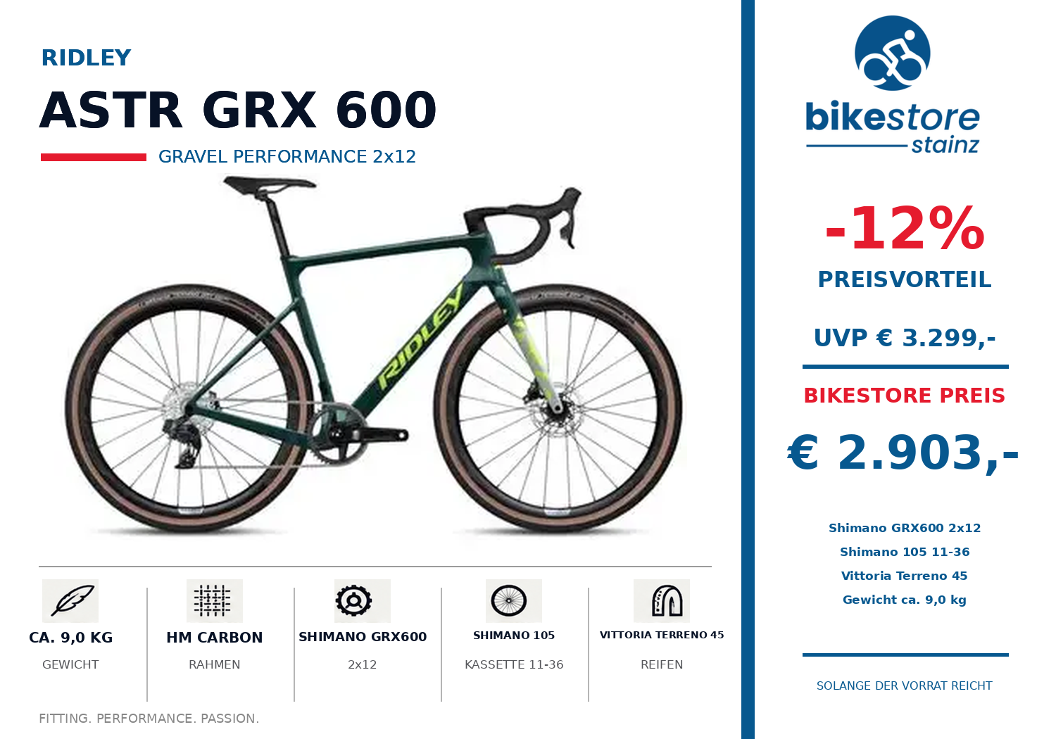 RIDLEY ASTR GRX 600 2X12 – Bild 2