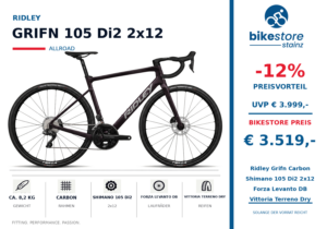 RIDLEY GRIFN 105 DI2 2x12