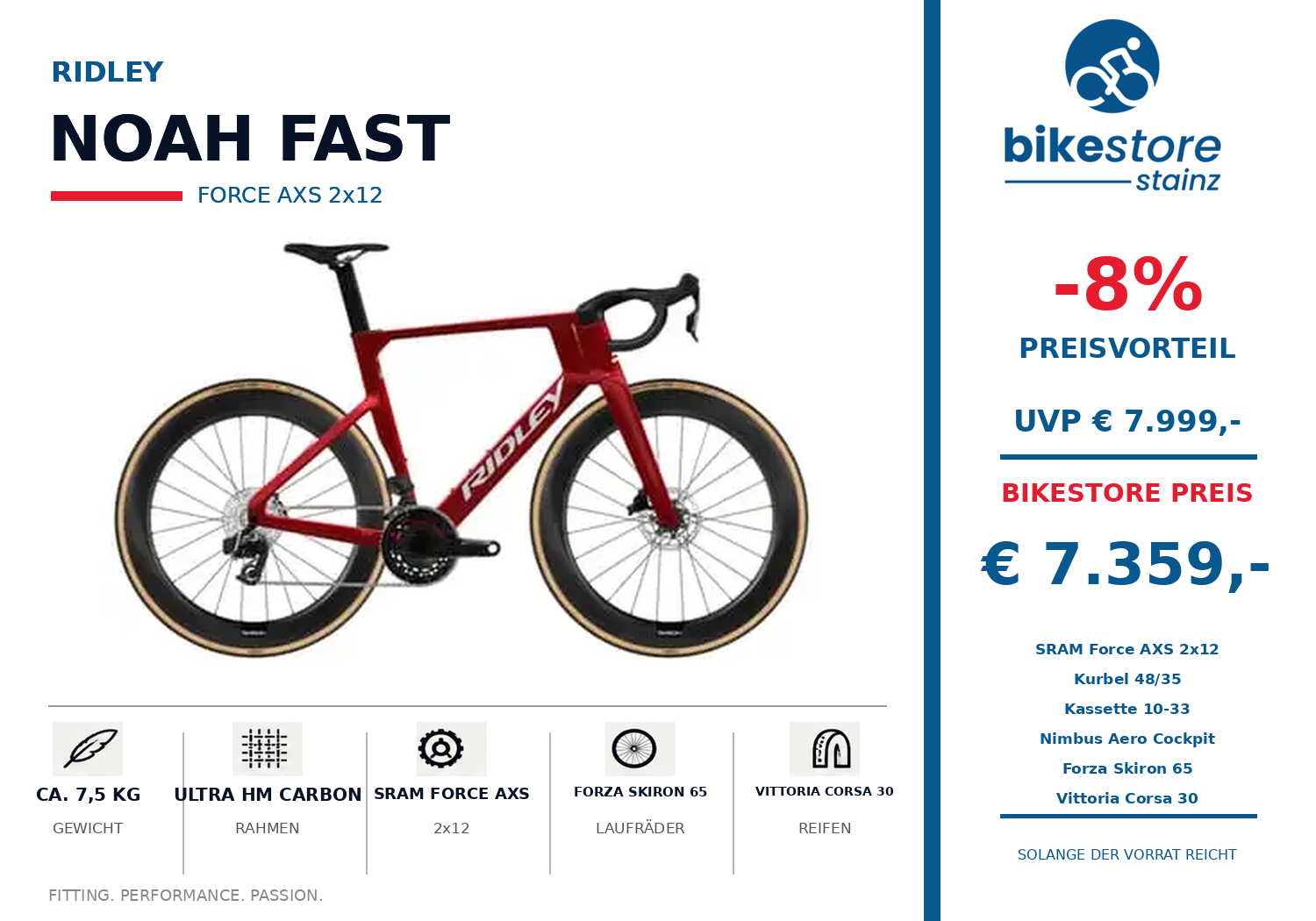 RIDLEY NOAH FAST 3.0 Testrad!!!!
