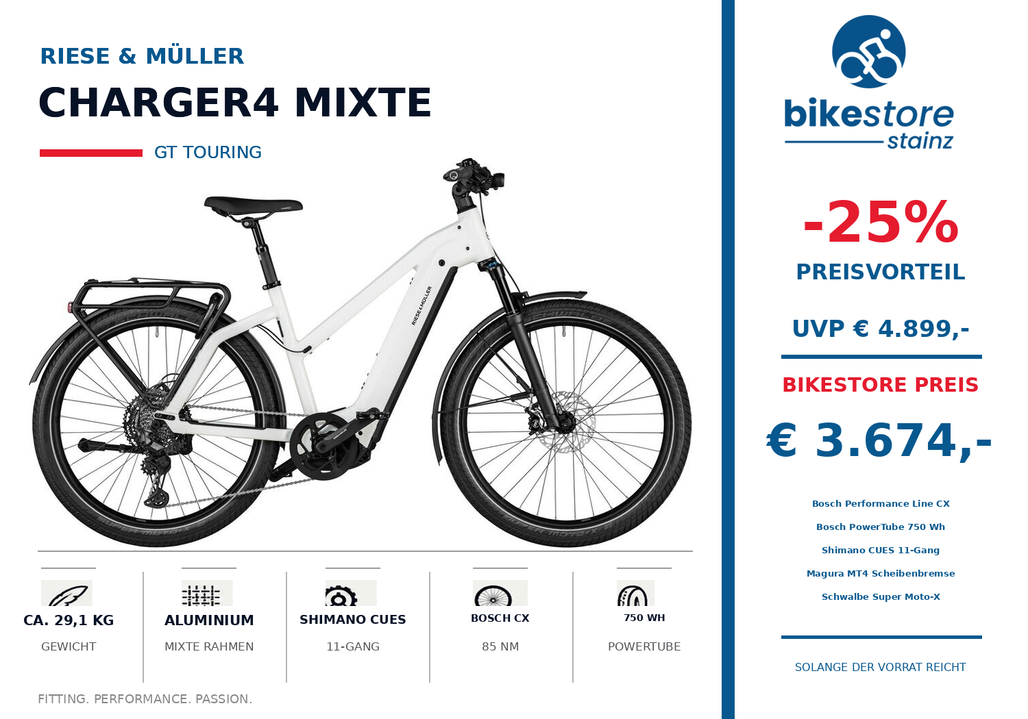 RIESE&MÜLLER CHARGER 4 MIXTE GT TOURING