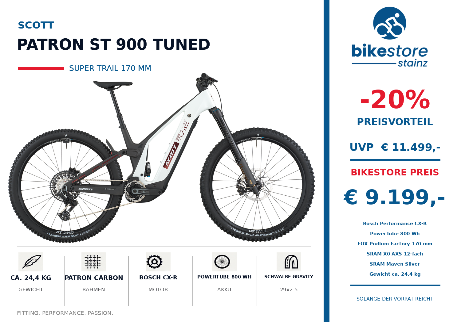 SCOTT PATRON ST 900 TUNED