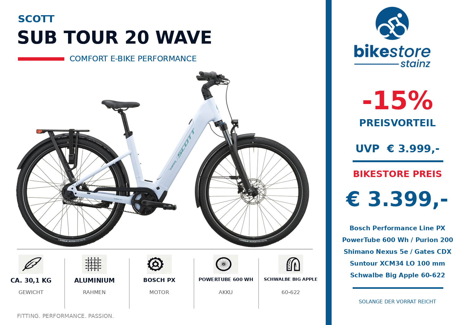 SCOTT SUB TOUR 20